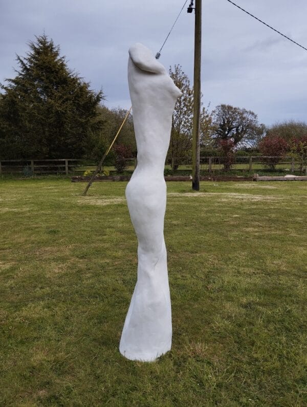 feminine reverie 1 semi-abstract sculpture by valeriu cazacevschi