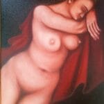fine art painting by Valeriu Cazacevschi, surrealist artist based in Ireland