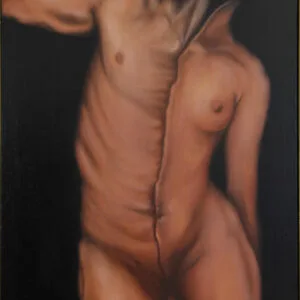 Surreal fine art painting by Valeriu Cazacevschi – contemporary European artist
